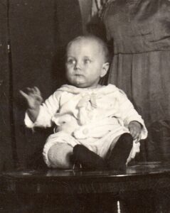 Omer Espe at Christms 1917