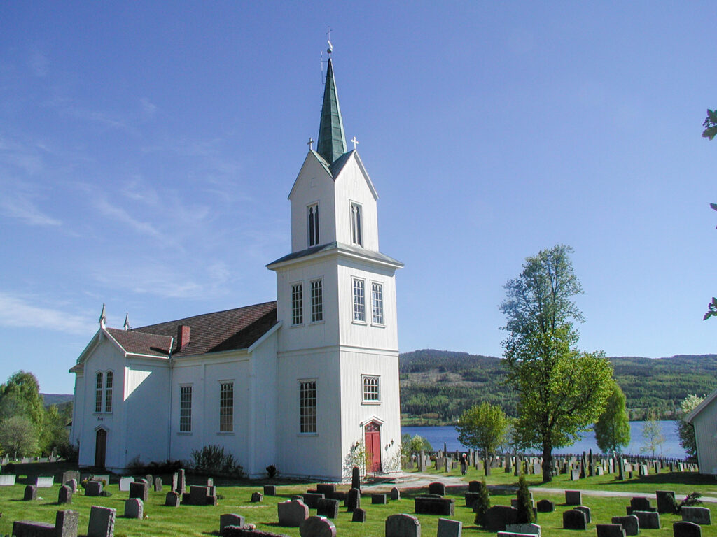 Olberg Church in 2002