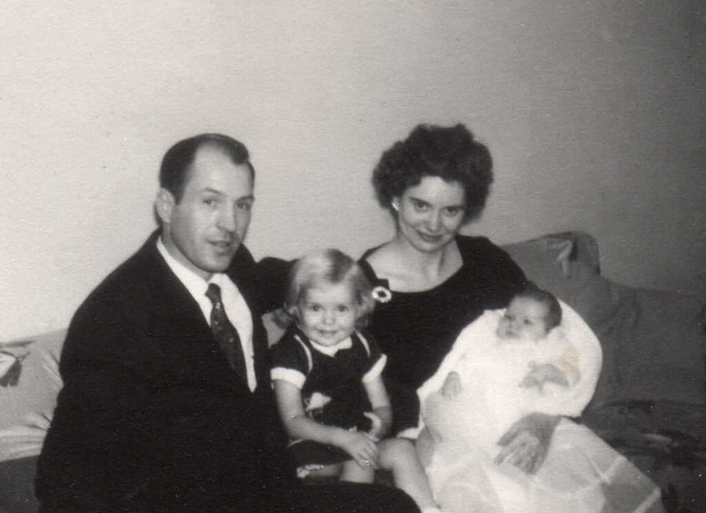 Jerome Rage family in 1959